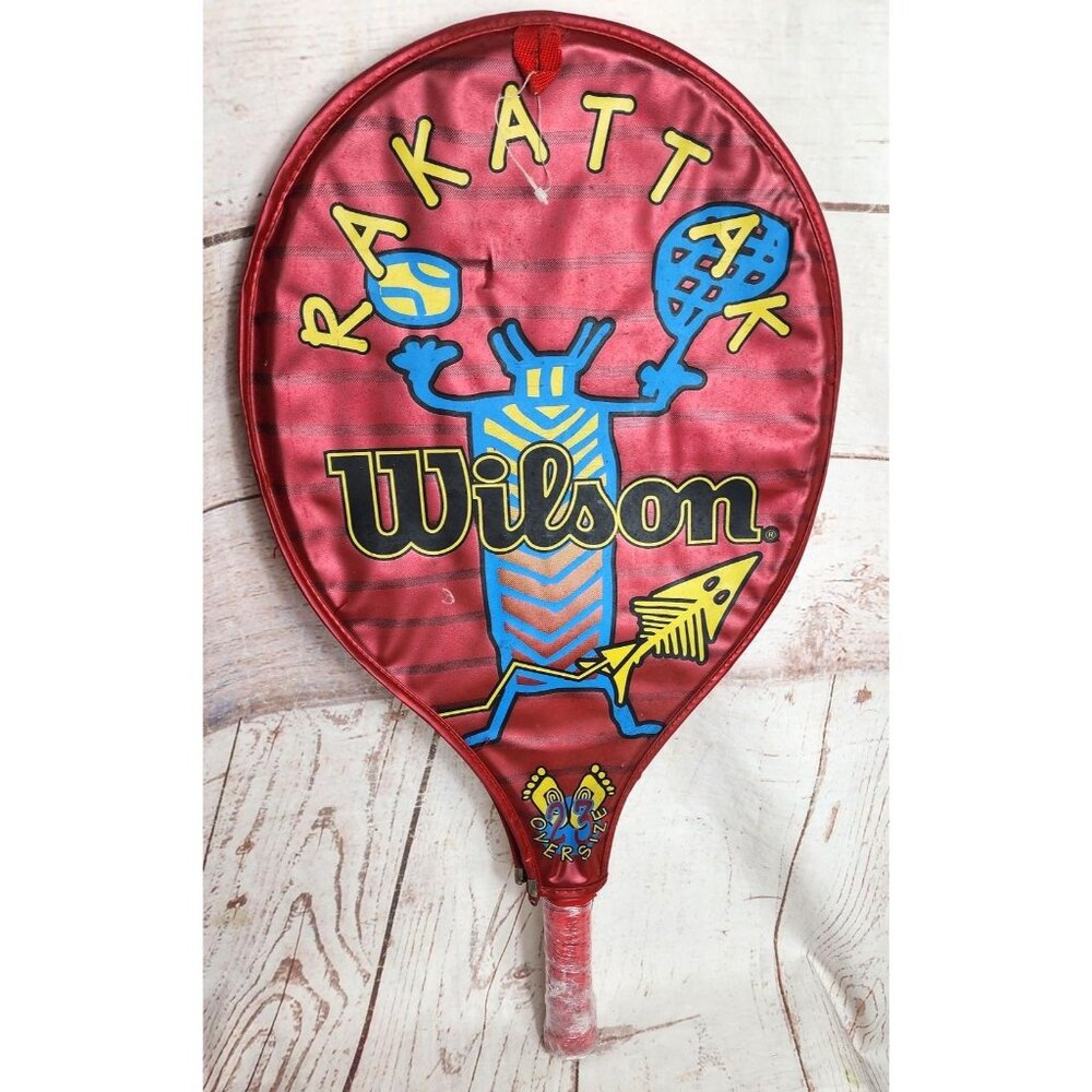 Wilson Rak Attack Junior Tennis Racket - Picture 2 of 14